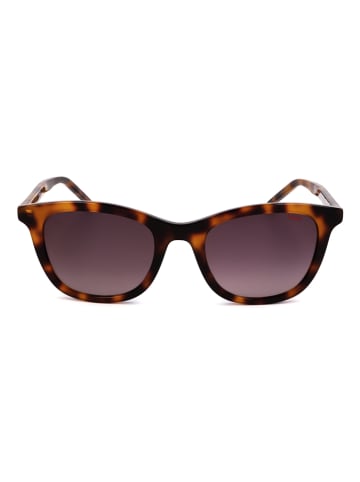 Hugo Boss Damskie okulary przeciwsłoneczne w kolorze fioletowo-brązowym