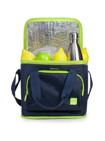 Utilinox Isoleertas groen/donkerblauw - (B)23 x (H)14 x (D)19 cm
