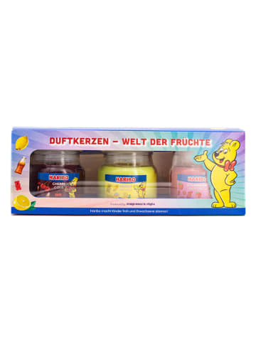 Haribo Świece zapachowe (3 szt.) "Haribo" - 3 x 85 g