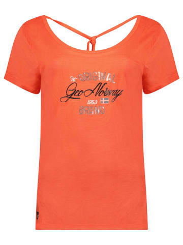 Geographical Norway Shirt "Jalet" oranje