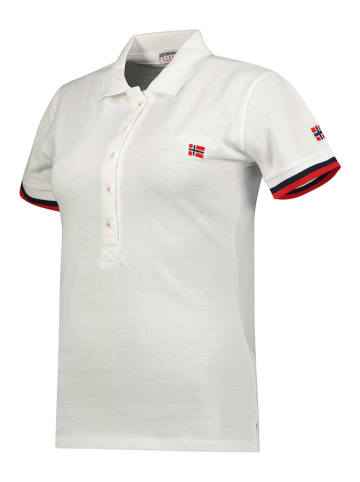 Geographical Norway Poloshirt "Kerig" in Weiß