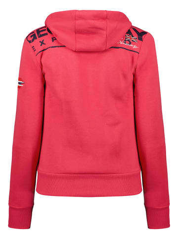 Geographical Norway Sweatjacke "Fespote" in Pink