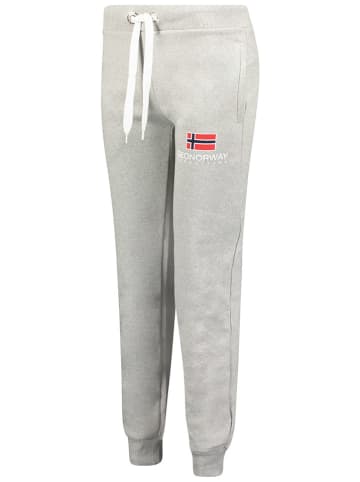 Geographical Norway Spodnie dresowe "Max" w kolorze szarym
