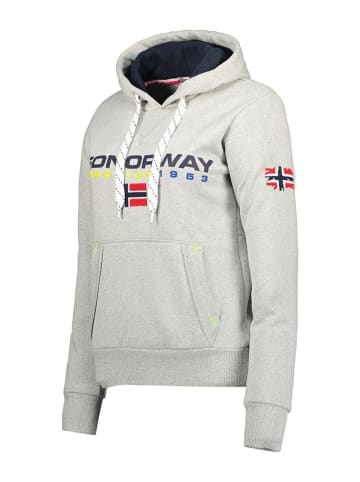 Geographical Norway Bluza "Goliver" w kolorze jasnoszarym