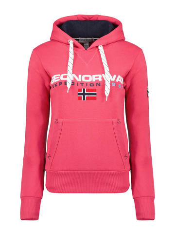Geographical Norway Hoodie "Goliver" roze