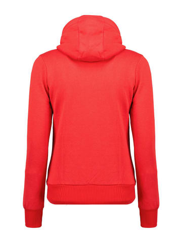 Geographical Norway Hoodie "Goliver" in Rot