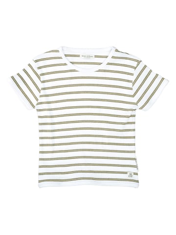 Marc O'Polo Junior Shirt in Weiß/ Grün