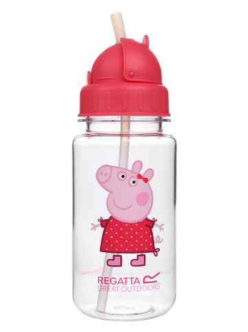 Regatta Trinkflasche "Peppa Pig" in Rot/ Rosa - 350 ml