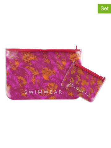 Regatta 2er-Set: Schwimmbeutel "Swim Wet" in Pink