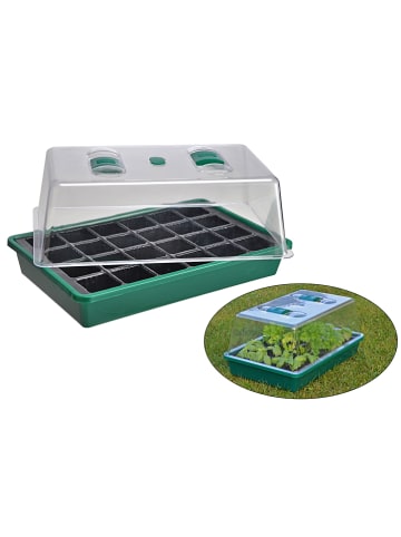 Garden Hero Mini-kas groen - (B)38 x (H)18 x (D)24,5 cm