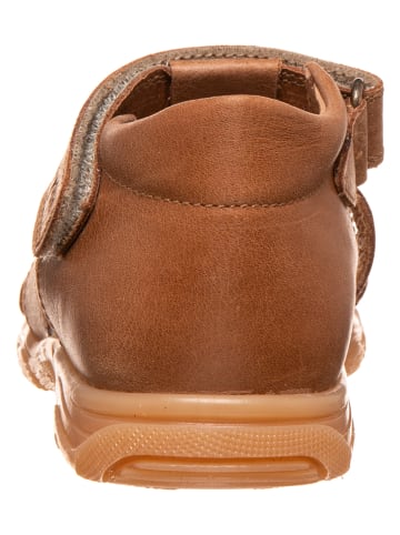 POM POM Leren sandalen lichtbruin