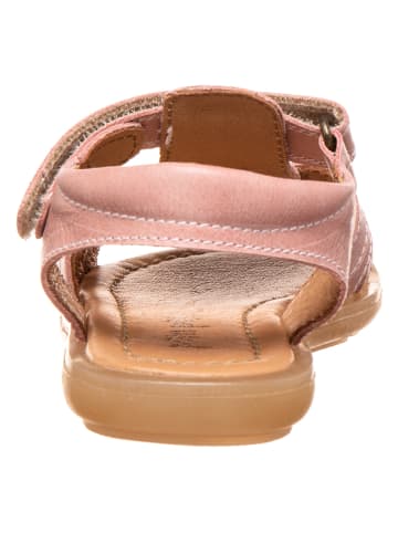 POM POM Leren sandalen lichtroze