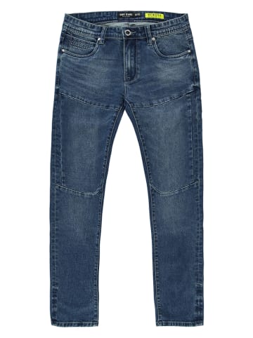 Cars Jeans Spijkerbroek "Newark" - tapered fit - donkerblauw