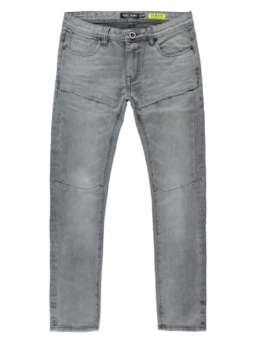 Cars Jeans Dżinsy "Newark" - Tapered fit - w kolorze szarym