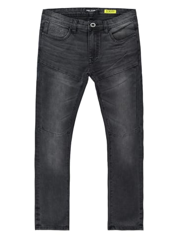 Cars Jeans Dżinsy "Newark" - Tapered fit - w kolorze antracytowym