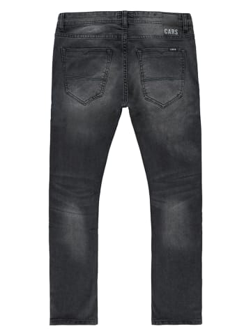 Cars Jeans Dżinsy "Newark" - Tapered fit - w kolorze antracytowym