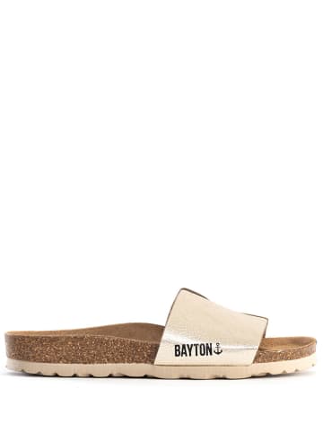 BAYTON Slippers "Djilian" zilverkleurig