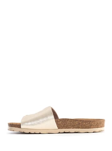 BAYTON Slippers "Djilian" zilverkleurig