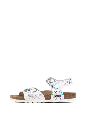 BAYTON Sandalen "Pegase" wit/meerkleurig