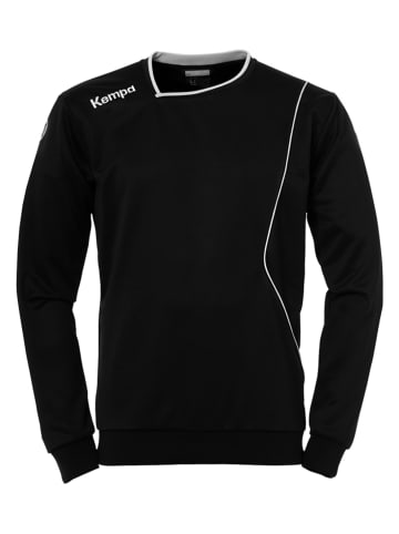 Kempa Sweatshirt "Curve" in Schwarz