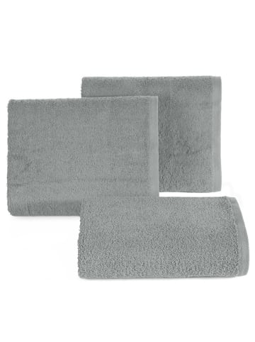 Eurofirany Ręcznik w kolorze stalowym