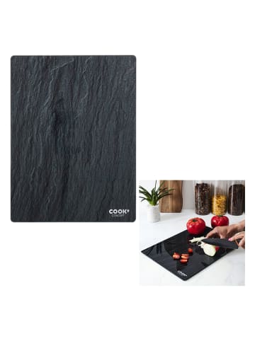 COOK CONCEPT Deska w kolorze czarnym do krojenia - 40 x 30 cm