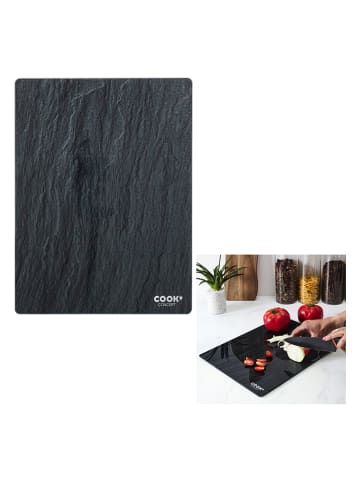 COOK CONCEPT Schneidebrett in Schwarz - (L)40 x (B)30 cm