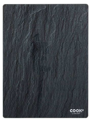 COOK CONCEPT Schneidebrett in Schwarz - (L)40 x (B)30 cm