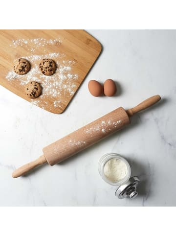 COOK CONCEPT Teigroller in Hellbraun - (L)39 cm
