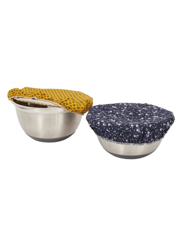 COOK CONCEPT 2er-Set: Schutzhüllen in Gelb/ Blau - Ø 32 cm