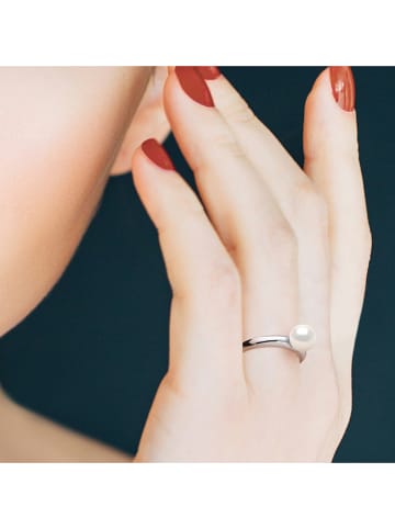 Mitzuko Silber-Ring mit Perle