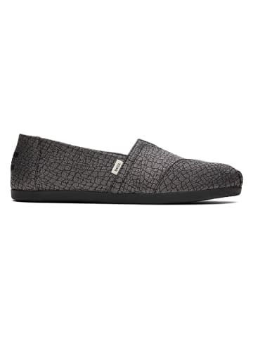 TOMS Instappers "Alpargata" zwart
