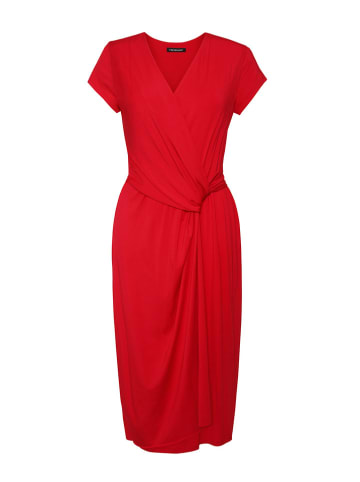 HEXELINE Sukienka w kolorze czerwonym ze wzorem