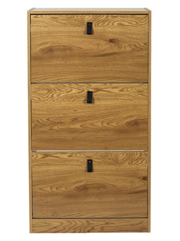 DOCK avenue Schoenenkast naturel - (B)63 x (H)117 x (D)24 cm