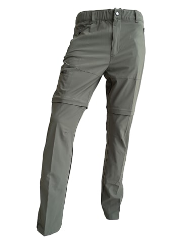 ROCK EXPERIENCE Funkcyjne spodnie Zipp-Off w kolorze khaki