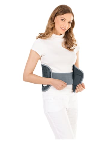 Beurer Poduszka elektryczna "HK 49" w kolorze szarym do pleców i brzucha - 69 x 28 cm