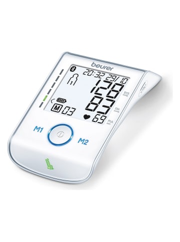 Beurer Oberarm-Blutdruckmessgerät "BM 85 BT" in Weiß