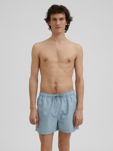SELECTED HOMME Zwemshort "Classic" lichtblauw