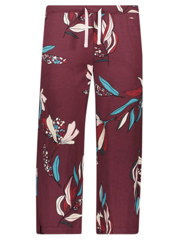 s.Oliver Pyjama-Hose "Perfect Nights" in Bordeaux