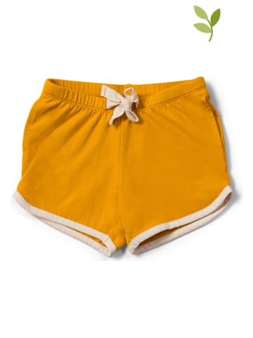 Little Green Radicals Sweatshorts in Orange