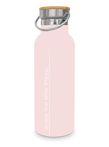 ppd Trinkflasche "Pure little things" in Rosa - 500 ml
