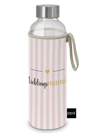 Ppd Trinkflasche "Lieblingsmami" in Rosa - 500 ml