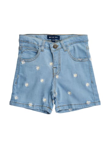 The NEW Jeansshorts "Broidery" in Hellblau