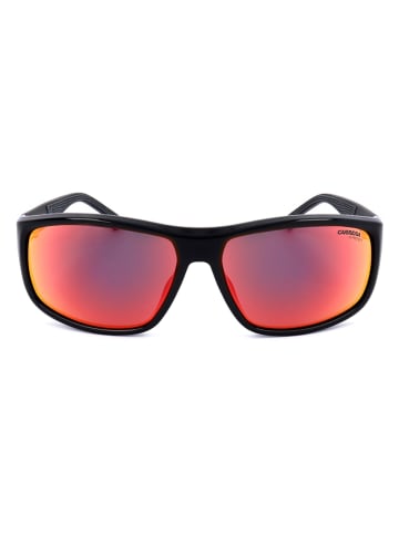 Carrera Herren-Sonnenbrille in Schwarz/ Pink-Gelb