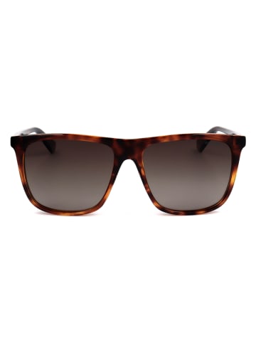 Polaroid Damskie okulary przeciwsłoneczne w kolorze brązowym