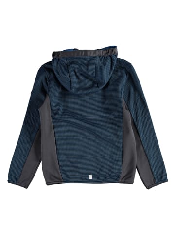 Regatta Fleecejacke "Highton" in Grau/ Dunkelblau