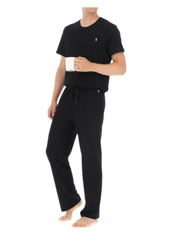 POLO RALPH LAUREN Spodnie piżamowe w kolorze czarnym