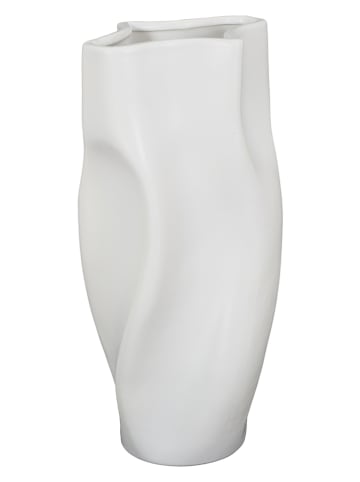 THE HOME DECO FACTORY Vaas wit - (B)14,5 x (H)29,5 x (D)12 cm