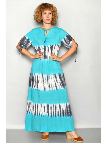 Tarifa Sukienka w kolorze błękitno-szaro-białym