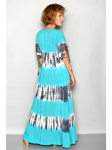 Tarifa Sukienka w kolorze błękitno-szaro-białym